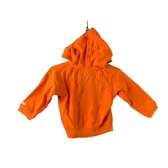 Small Wonders Infant Baby 6 9 Months Long Sleeve Zip Up Jacket Coat Pumpkin Hall - Picture 2 of 6